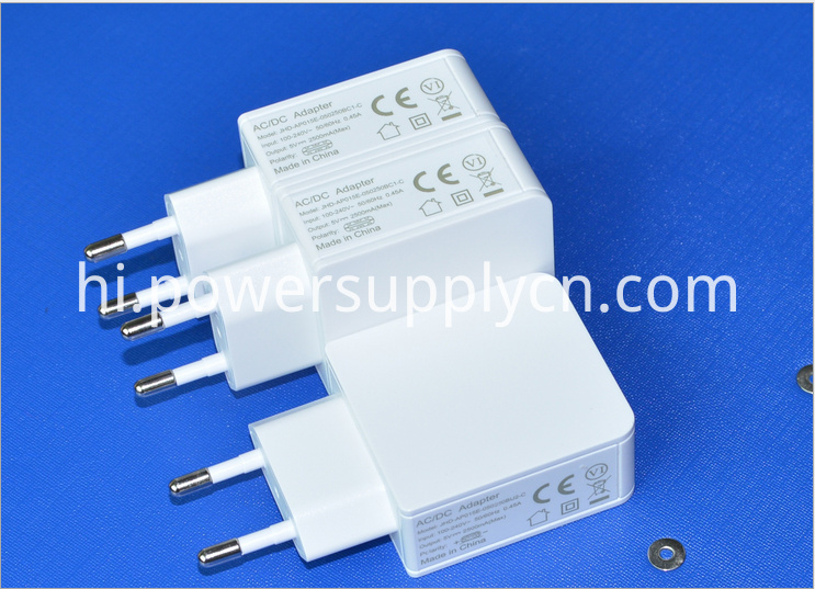5V3A सिंगल यूएसबी फोन चार्जर ईयू प्लग 5V3A single USB phone charger EU plug